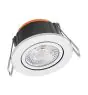 Ledvance Faretti LED Combo Adjust Aluminium Bianca 6W 600lm 60D - 827-830-840 CCT | 82mm - Ritaglio 68mm - IP65